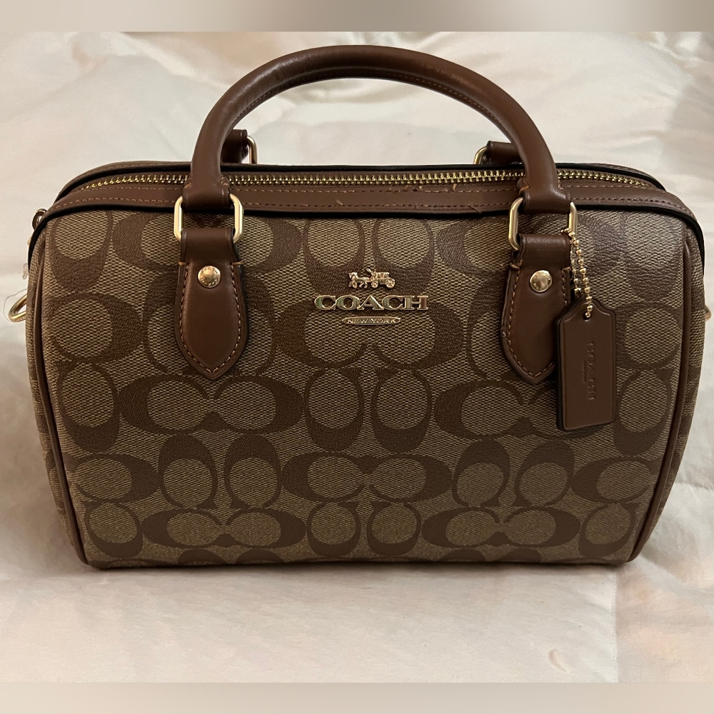 Coach Brown Signature Handbag